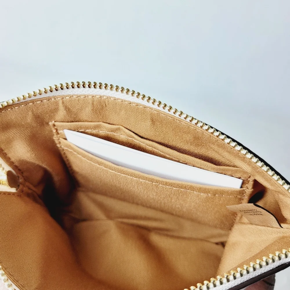 Coach Jes Corner Zip Wristlet